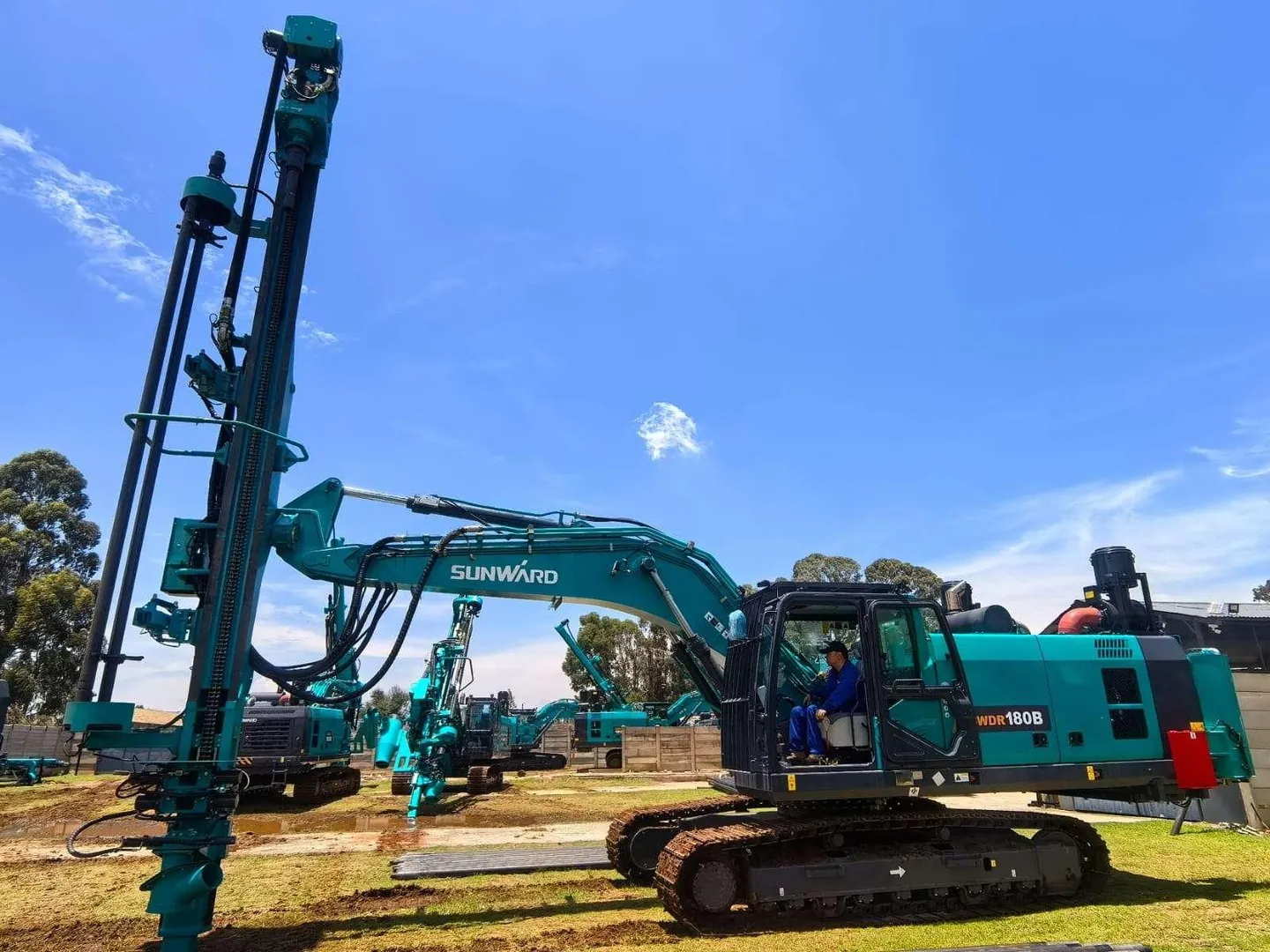 Crawler drill rig